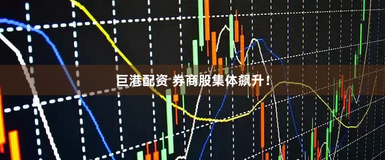 巨港配资 券商股集体飙升！
